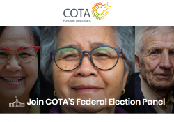Be a voice for all older Australians this upcoming election preview image
