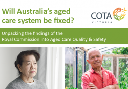 Will Australia’s aged care system be fixed? preview image