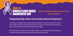 2023 World Elder Abuse Awareness Day Keynote Address preview image