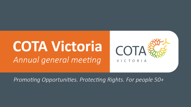 COTA Victoria Annual General Meeting (AGM) 2023 preview image